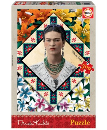 Puzzle 500 peças Frida Kahlo